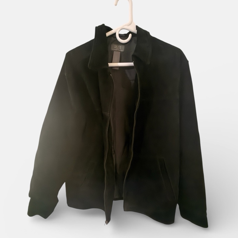 Crazy Horse by Liz Claiborne Women's Black Leather Jacket